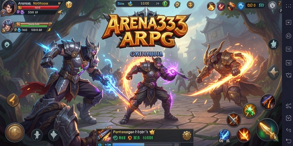 Gameplay mendebarkan dalam <strong>ARENA333</strong> dengan aksi seru di setiap pertarungan.