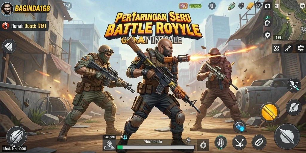 Gambaran gameplay seru di BAGINDA168 yang penuh aksi.