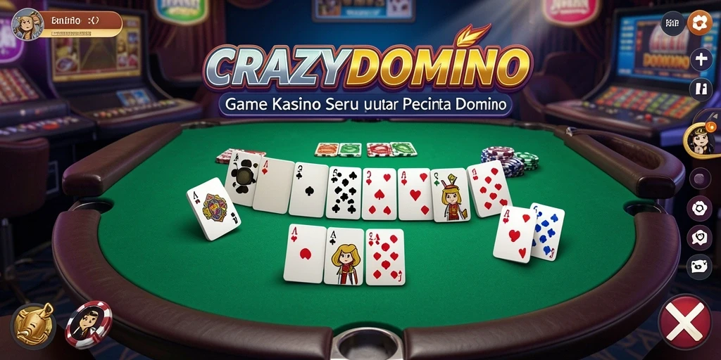 Gameplay seru dan menantang di <strong>CRAZYDOMINO</strong>.