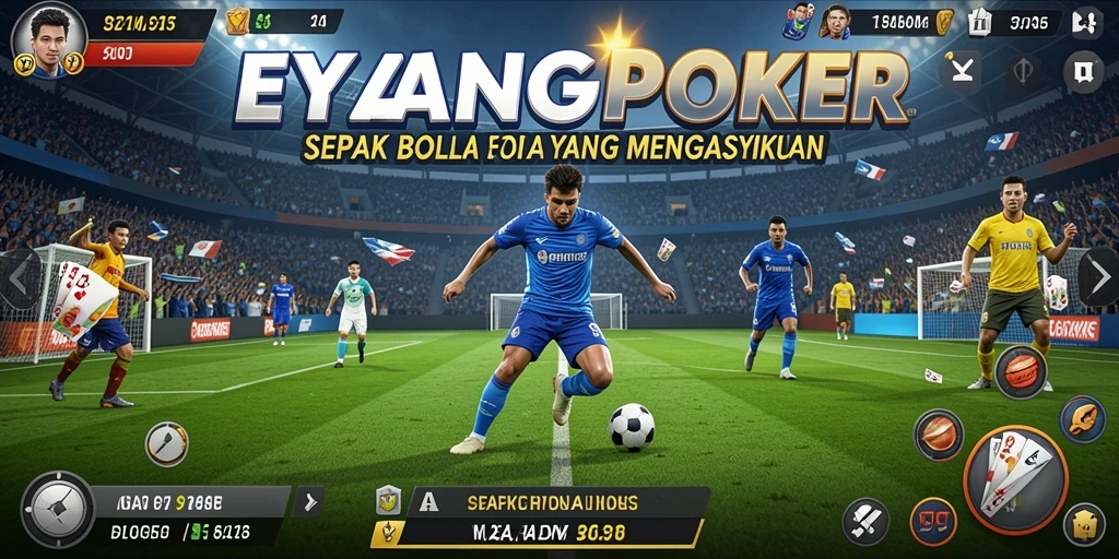 Gameplay seru di <strong>EYANGPOKER</strong> dengan aksi sepak bola yang mendebarkan.