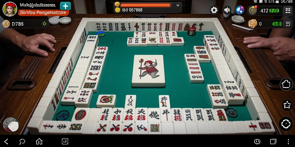 Tangkapan layar menunjukkan gameplay seru ID6788 dengan grafis Mahjong yang menarik.