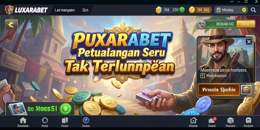 Tampilan menarik dari gameplay LUXARABET yang seru dan penuh petualangan.