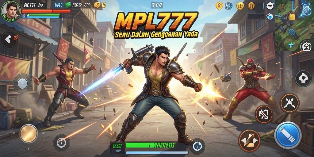 Tangkapan layar permainan MPL777 dengan aksi Fighting yang intens.