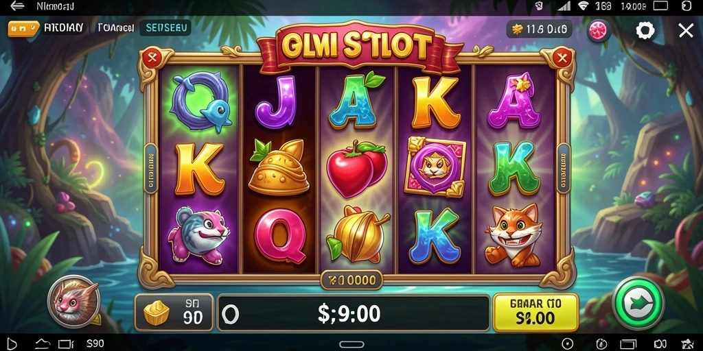 Screenshots gameplay S80 menampilkan putaran slot yang mendebarkan.