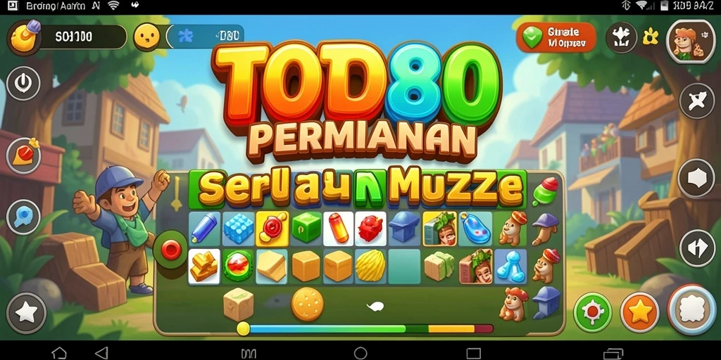 Tampilan gameplay TOTO80 yang menantang dengan berbagai teka-teki.